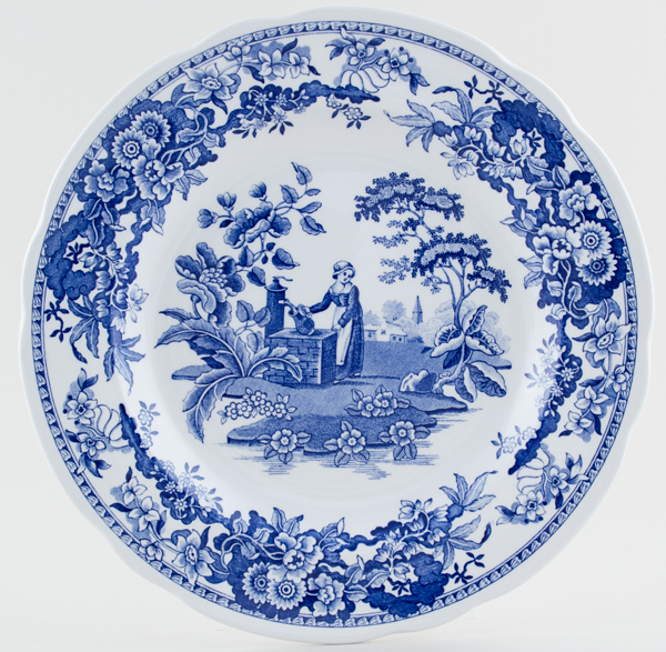 Plate Girl at Well c1995